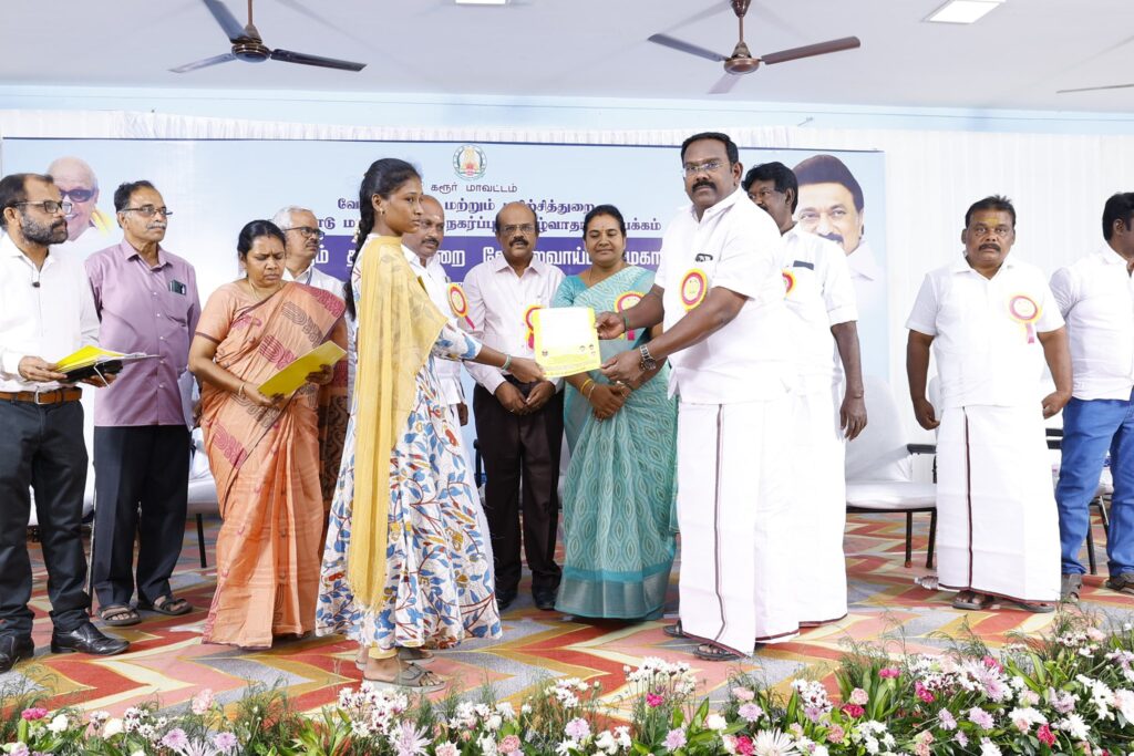 Job Fair Success in Karur Under CM Stalin’s Vision | V. Senthil Balaji