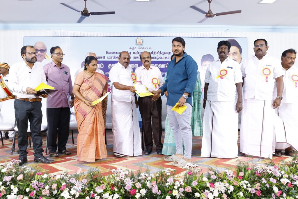 Job Fair Success in Karur Under CM Stalin’s Vision | V. Senthil Balaji