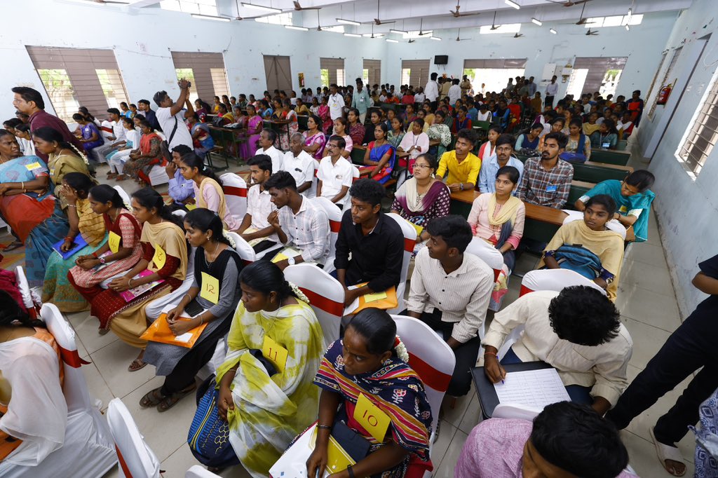 Job Fair Success in Karur Under CM Stalin’s Vision | V. Senthil Balaji