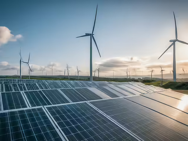 Renewable energy solar project