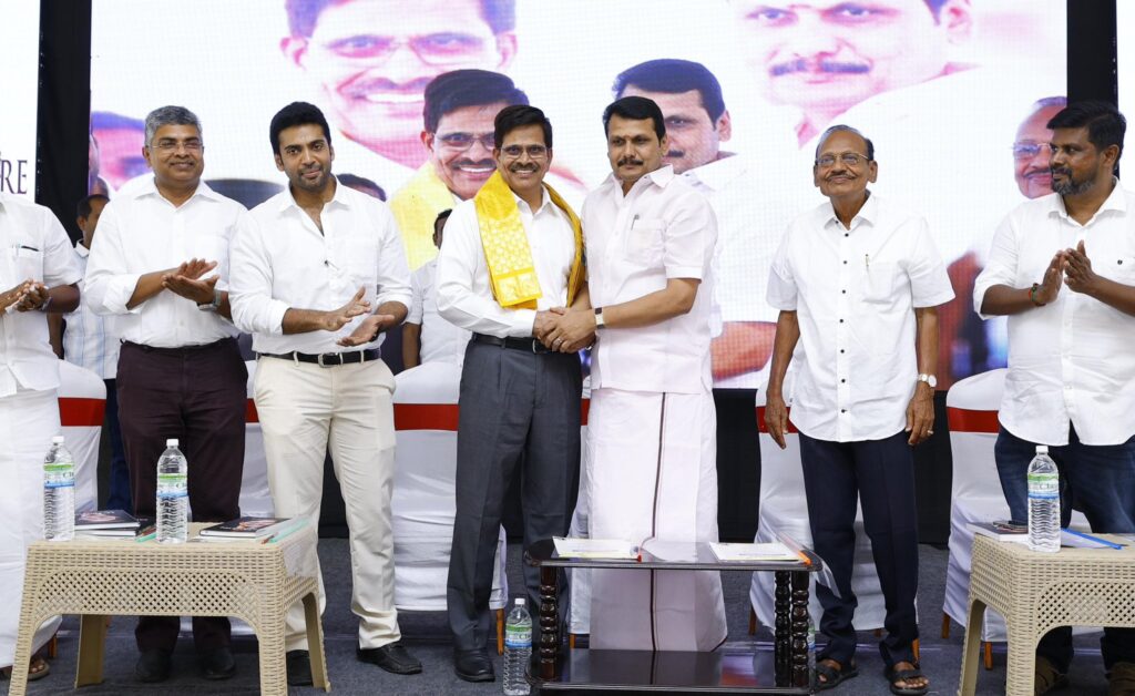 With the blessings of Hon’ble Chief Minister Thalapathy M.K. Stalin, I inaugurated the MEDEXP 2025 Medical Expo and Free Medical Camp today at Kongu Marriage Hall, Karur. This event was organized by Smarteventz, in collaboration with over 30 private hospitals from Karur and Coimbatore. The programme aims to provide the public with access to quality healthcare services and medical awareness. The event was graced by the presence of Dr. C. Palanivelu, Founder of Coimbatore GEM Hospital, Hon’ble Aravakurichi MLA Thiru. P.R. Elango, Dr. V.P. Senthilkumar, Dr. L.T. Loganathan, social activist Thiru. Atlas Nachimuthu, representatives of local bodies, and members of the public - V. Senthil Balaji