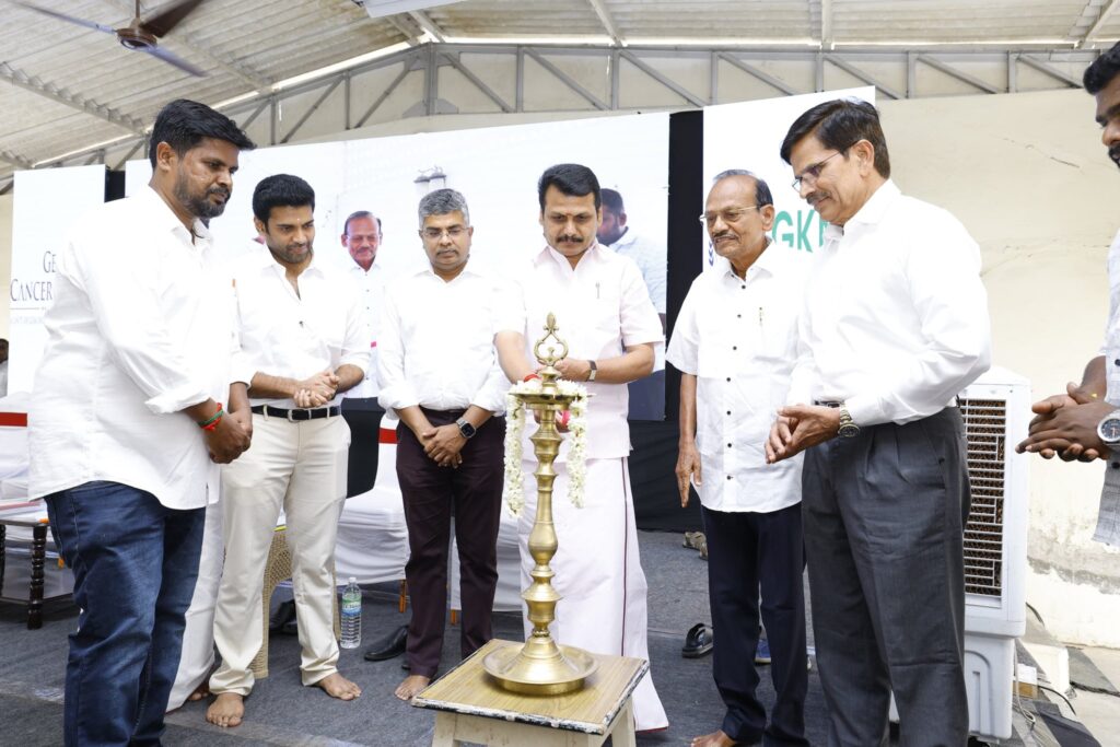With the blessings of Hon’ble Chief Minister Thalapathy M.K. Stalin, I inaugurated the MEDEXP 2025 Medical Expo and Free Medical Camp today at Kongu Marriage Hall, Karur. This event was organized by Smarteventz, in collaboration with over 30 private hospitals from Karur and Coimbatore. The programme aims to provide the public with access to quality healthcare services and medical awareness. The event was graced by the presence of Dr. C. Palanivelu, Founder of Coimbatore GEM Hospital, Hon’ble Aravakurichi MLA Thiru. P.R. Elango, Dr. V.P. Senthilkumar, Dr. L.T. Loganathan, social activist Thiru. Atlas Nachimuthu, representatives of local bodies, and members of the public - V. Senthil Balaji